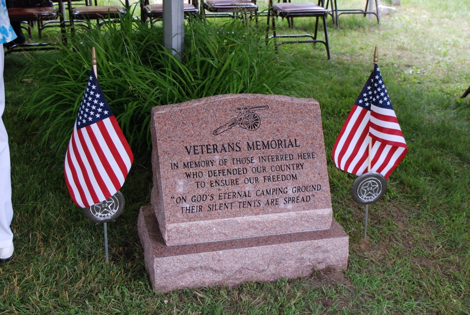Veterans Marker Dedication 2011